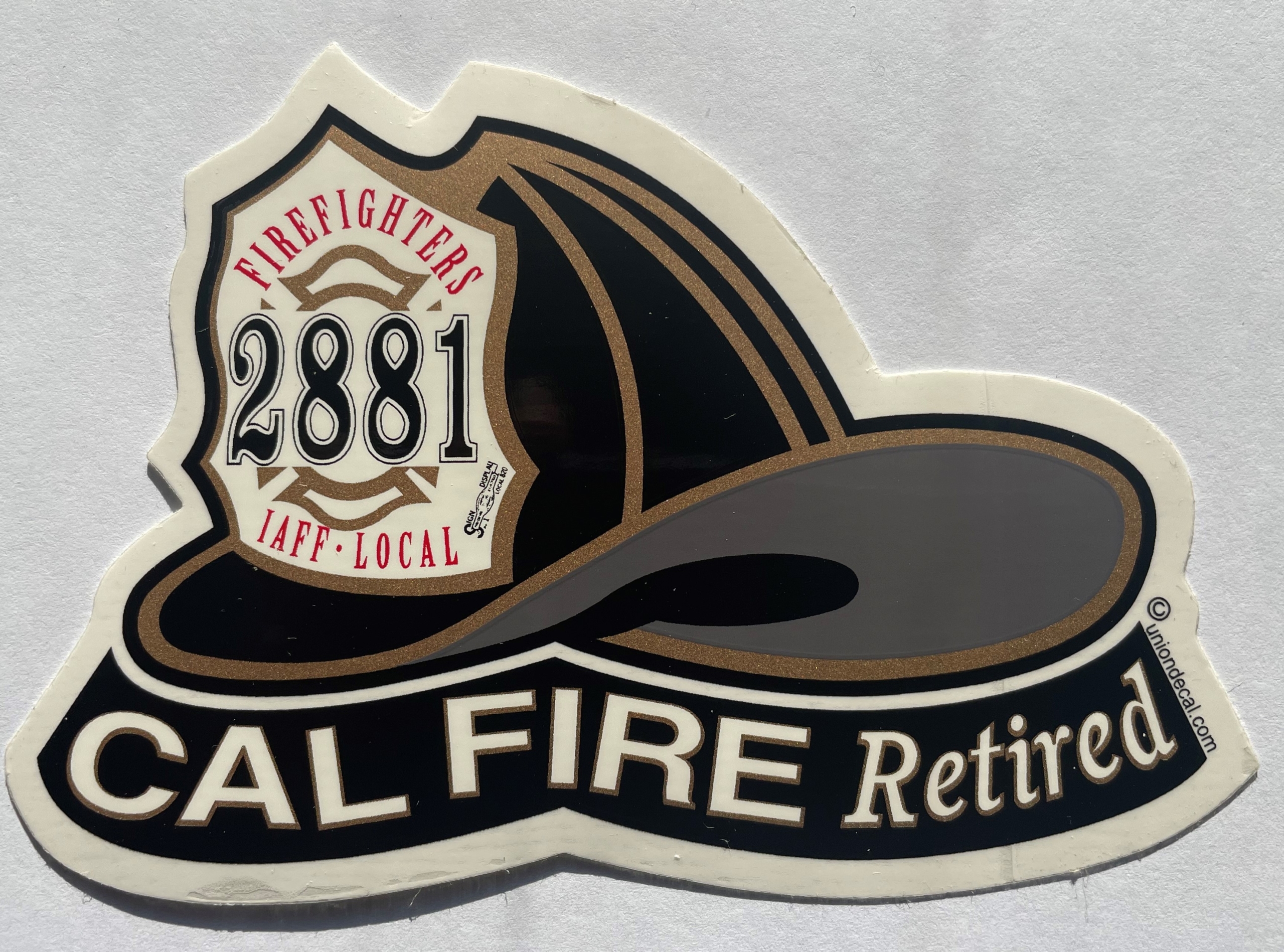 CAL FIRE Retired (Local 2881 BLACK 